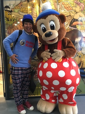 「Laundry（ランドリー）のアイテム（ニットキャップ/ビーニー）」を使った、jimeoさん（メンズ・172cm）の冬コーディネート