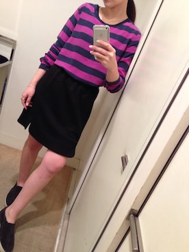 「rag & bone（ラグアンドボーン）のアイテム（スニーカー）」を使った、fredcakeさん（レディース・153cm）の冬コーディネート