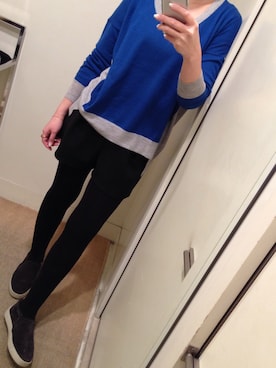 「rag & bone（ラグアンドボーン）のアイテム（スニーカー）」を使った、fredcakeさん（レディース・153cm）の冬コーディネート