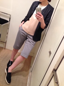 「COMMON PROJECTS（コモンプロジェクト）のアイテム」を使った、fredcakeさん（レディース・153cm）の春コーディネート