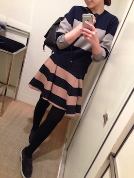 「rag & bone（ラグアンドボーン）のアイテム（スニーカー）」を使った、fredcakeさん（レディース・153cm）の春コーディネート