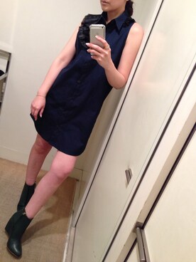 「RUPERT SANDERSON（ルパートサンダーソン）のアイテム（ブーツ）」を使った、fredcakeさん（レディース・153cm）の春コーディネート