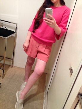 「COMMON PROJECTS（コモンプロジェクト）のアイテム」を使った、fredcakeさん（レディース・153cm）の春コーディネート