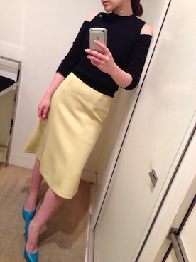 「Sergio rossi（セルジオロッシ）のアイテム」を使った、fredcakeさん（レディース・153cm）の春コーディネート