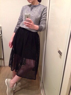 「COMMON PROJECTS（コモンプロジェクト）のアイテム」を使った、fredcakeさん（レディース・153cm）の春コーディネート