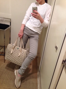 「COMMON PROJECTS（コモンプロジェクト）のアイテム」を使った、fredcakeさん（レディース・153cm）の夏コーディネート