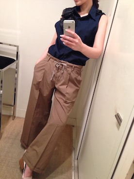 「CIVIDINI（チヴィディーニ）のアイテム」を使った、fredcakeさん（レディース・153cm）の夏コーディネート