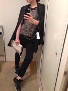 「MM6 Maison Margiela（ｴﾑｴﾑｼｯｸｽ ﾒｿﾞﾝ ﾏﾙｼﾞｪﾗ）のアイテム（ジャケット/アウター）」を使った、fredcakeさん（レディース・153cm）の夏コーディネート