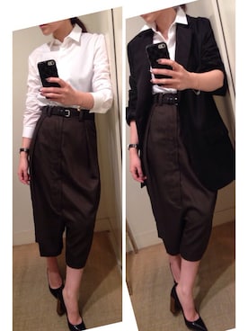 「MM6 Maison Margiela（ｴﾑｴﾑｼｯｸｽ ﾒｿﾞﾝ ﾏﾙｼﾞｪﾗ）のアイテム（ジャケット/アウター）」を使った、fredcakeさん（レディース・153cm）の夏コーディネート