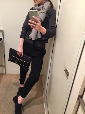 「Saint Laurent（サンローラン）のアイテム」を使った、fredcakeさん（レディース・153cm）の秋コーディネート