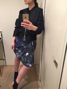 「DRIES VAN NOTEN（ドリスヴァンノッテン）のアイテム（ジャケット/アウター）」を使った、fredcakeさん（レディース・153cm）の冬コーディネート