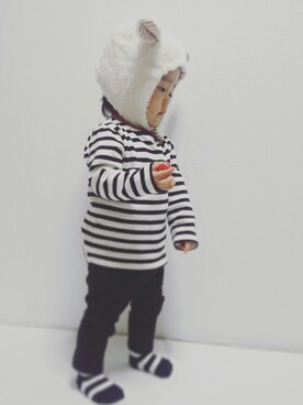 katy!!さん（キッズ・100cm）の秋コーディネート