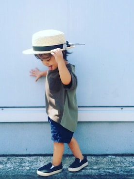 katy!!さん（キッズ・110cm）の夏コーディネート