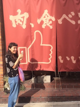 「fafa（フェフェ）のアイテム」を使った、saekiさん（レディース・158cm）の秋コーディネート