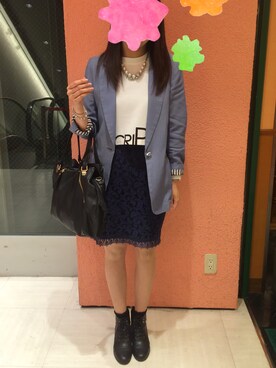 ちーちゃん、✤*.°さん（レディース・163cm）の春コーディネート