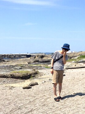 西に稲妻光るさんのコーディネート