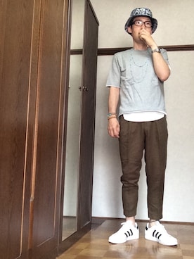 そらさん（メンズ・174cm）の夏コーディネート