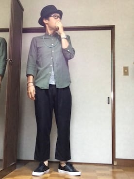 「TOMMY（トミー）のアイテム（その他）」を使った、そらさん（メンズ・174cm）の夏コーディネート