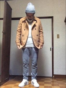 「SiFURY（シフリー）のアイテム」を使った、そらさん（メンズ・174cm）の冬コーディネート