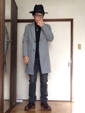 そらさん（メンズ・174cm）の冬コーディネート