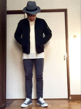 「福袋コーデ」｜そらさん（メンズ・174cm）の冬コーディネート