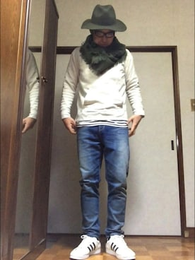 そらさん（メンズ・174cm）の春コーディネート