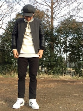 そらさん（メンズ・174cm）の春コーディネート