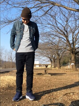 そらさん（メンズ・174cm）の春コーディネート