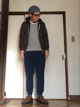 そらさん（メンズ・174cm）の春コーディネート