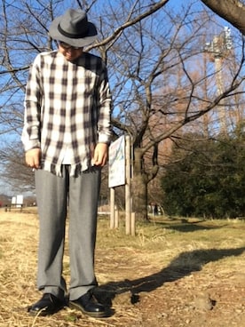 そらさん（メンズ・174cm）の春コーディネート