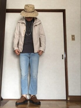 「BEAMS（ビームス）のアイテム（その他アウター）」を使った、そらさん（メンズ・174cm）の春コーディネート