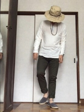 そらさん（メンズ・174cm）の春コーディネート