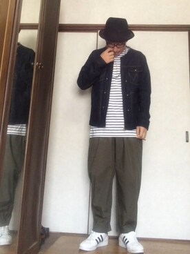 そらさん（メンズ・174cm）の春コーディネート