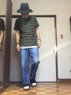 そらさん（メンズ・174cm）の春コーディネート