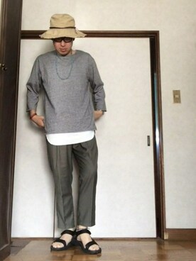 そらさん（メンズ・174cm）の夏コーディネート