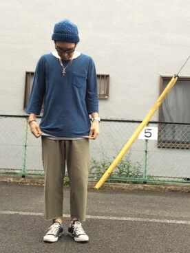 そらさん（メンズ・174cm）の夏コーディネート