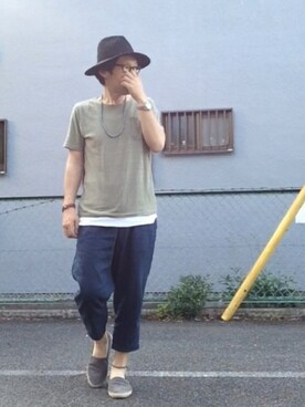 そらさん（メンズ・174cm）の夏コーディネート