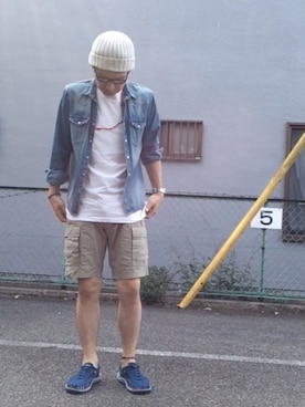 そらさん（メンズ・174cm）の夏コーディネート