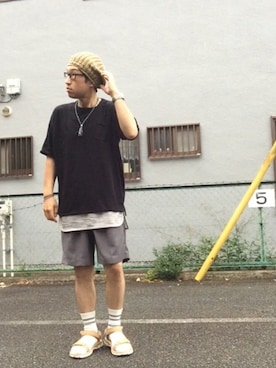 そらさん（メンズ・174cm）の夏コーディネート