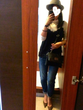 リツさん（レディース・160cm）の秋コーディネート