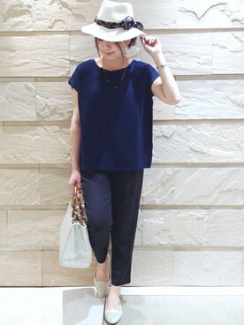 岡田さんのコーディネート