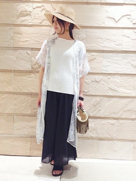 岡田さんのコーディネート