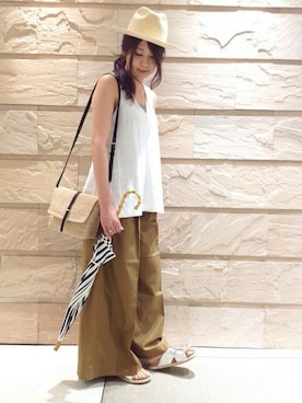 岡田さんのコーディネート