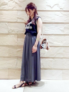 岡田さんのコーディネート