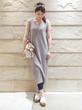 岡田さんのコーディネート