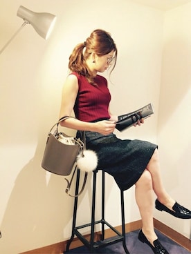 岡田さんのコーディネート