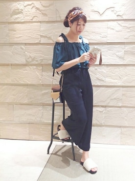 岡田さんのコーディネート