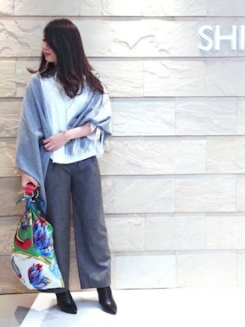 岡田さんのコーディネート