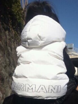 「ARMANI BABY（アルマーニベビー）のアイテム」を使った、Tomoさん（キッズ・80cm）の冬コーディネート