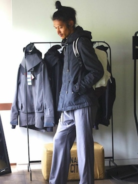 「ショッピング」｜「アイテム（その他アウター）」を使った、福山正和さん（メンズ・178cm）の秋コーディネート
